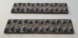 Flames of War Battlefield in a Box Anti - Tank Obstacles Painted 2