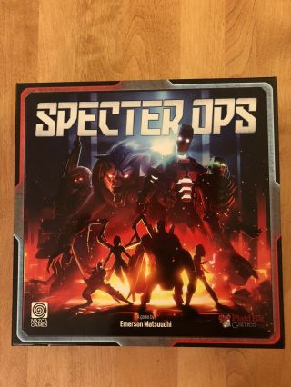 Specter Ops Board Game - 2 - 5 Players - Ages 9,  - 1 - 2 Hours - Plaid Hat Games