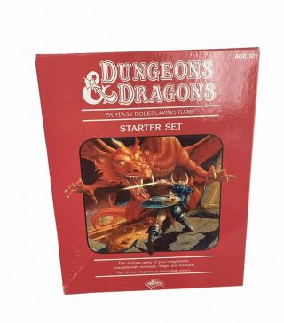 Dungeons & Dragons Fantasy Roleplaying Game Starter Set Board Game Wizards Of Th