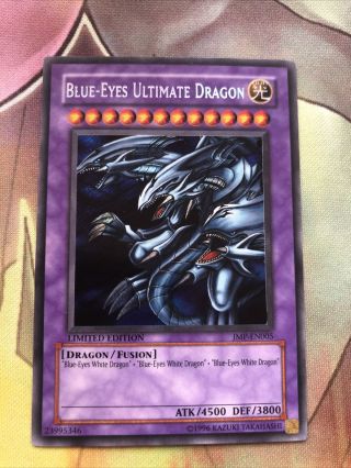 Jmp - En005 Blue - Eyes Ultimate Dragon - Secret Rare - Exc