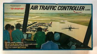 Vintage U - Fly - It Air Traffic Controller Board Game 1974 Complete