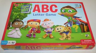 Why Abc Letter Board Game Kids Fun Educational University Games Preschool