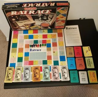 Vintage Ratrace Board Game Waddington 