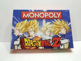 Dragon Ball Z Monopoly Board Game Gamestop Exclusive