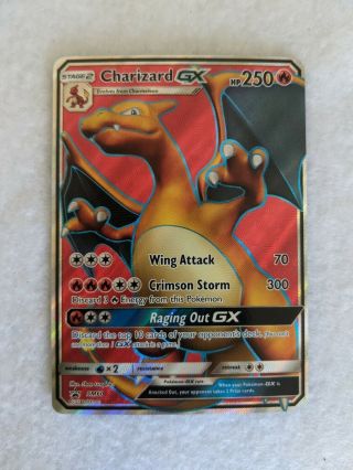 Charizard Gx Sm60 Promo Full Art Ultra Rare Holo Pokemon