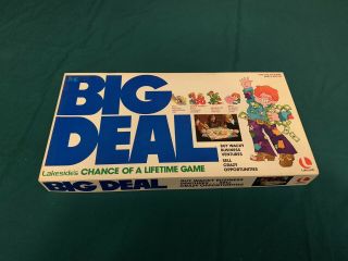 Lakeside The Big Deal Board Game Complete Unplayed