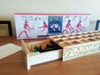 Senet " The Favorite Game Of Egyptian Pharaohs " By Wood Expressions,  Inc