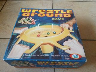Ideal Wrestle Around Marble Game Complete Vintage 1969