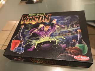 Reiner Knizia’s Poison Game Rare Out Of Print Game Exc.  Cond.  Complete