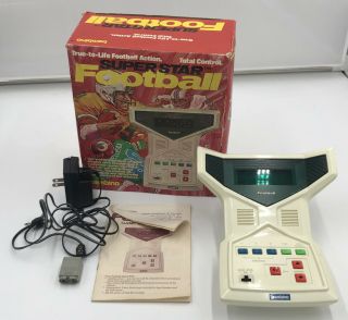 Vintage Electronic Star Football Game Model Et - 0301 By Bambino 1979