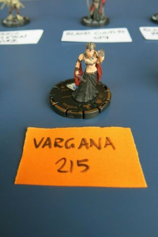 Mage Knight Sorcery 215 Vargana Unique