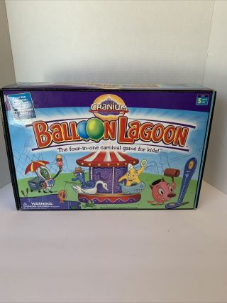 Cranium Balloon Lagoon The 4 In 1 Carnival Game For Kids Complete