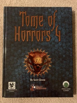 Frog God Swords & Wizardry Tome Of Horrors 4