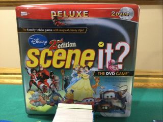 Disney Scene It Deluxe Second 2nd Edition 100 Complete