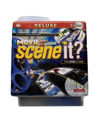 Movie Scene It? 2nd Edition Deluxe The Dvd Game - Complete & So