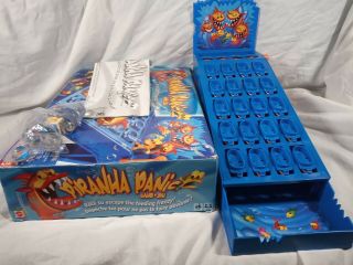 Piranha Panic Game (mattel,  2005) Complete