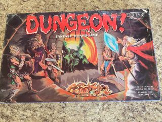 Dungeon Board Game 1980 Tsr The Game Wizards