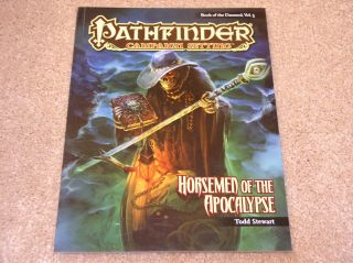 Paizo Pathfinder Horsemen Of The Apocalypse (book Of Thr Damned,  Volume 3)