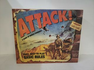 Attack Board Game Wwii World Conquest Eagle Games Factory