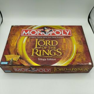 Monopoly The Lord Of The Rings Trilogy Edition Complete