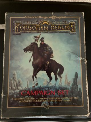 Advanced Dungeons And Dragons Forgotten Realms Campaign Set