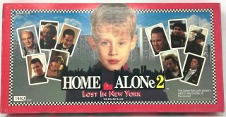 Home Alone 2 - Lost In York The Board Game 1992 - Missing Instructions