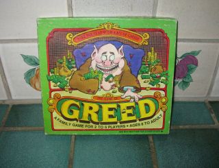 Greed Game By Whitman (1982) 4816 - 21