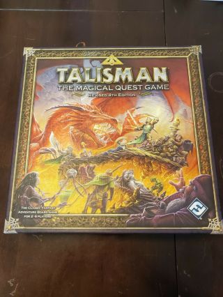 Talisman: The Magical Quest Game - Revised 4th Edition - Pre - Owned Complete