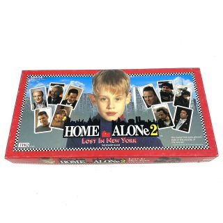 1992 Thq Home Alone 2 Lost In York Action Contraption Board Game