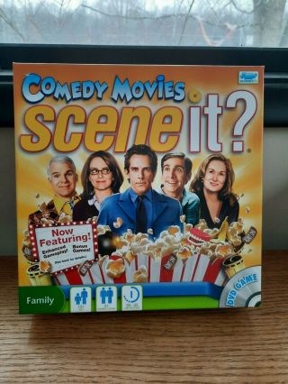 Scene It? Comedy Movies Edition Dvd Game 100 Complete