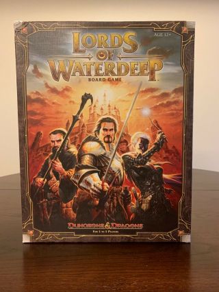 Wizards Of The Coast Lords Of Waterdeep Dungeons And Dragons Board Game