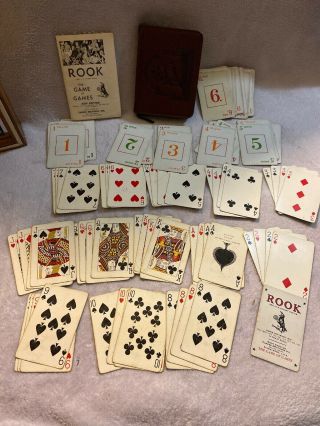 1916,  1917,  1919,  1924,  1931,  1934,  1936,  1943 The Game Of Games Rook Parker Brothers
