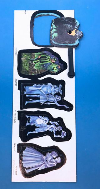 Characters Set Canadian Walt Disney World Haunted Mansion 3d Board Game
