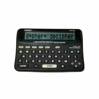 Franklin Cwp - 200 Crosswords Puzzle Solver Handheld Electronics