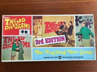 1968 Tv Show The Dating Game Board Game Hasbro Vintage Complete Shape