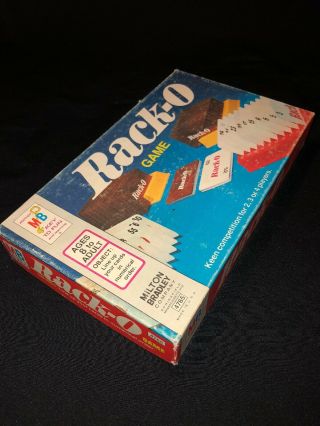 Vintage Rack - O Game 1975 Milton Bradley Family Card Game Complete Euc S/h