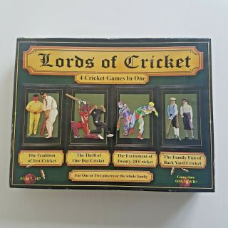 Lords Of Cricket 4 Cricket Games In One 1 - 2 Players Ages 7,  U Games Australia