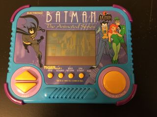 Batman The Animated Series Electronic Handheld Game Vintage 1992 Tiger