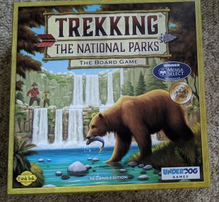 Trekking The National Parks The Board Game 2nd Edition Complete