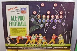 Ideal Nfl All Pro Football Game Boxed Complete