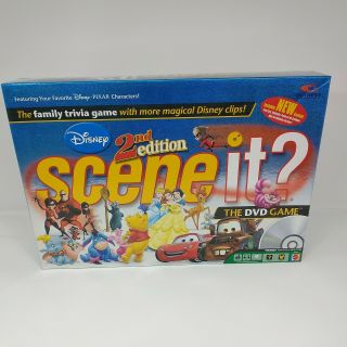 Disney 2nd Edition Scene It Dvd Game 100 Complete.