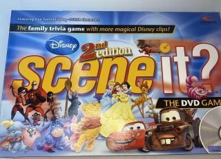 Scene It? Disney 2nd Edition By Screenlife 2007 - Complete Set