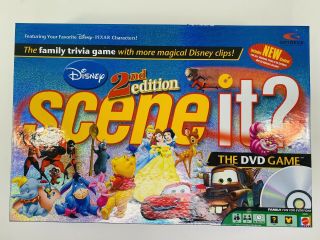 Disney 2nd Edition Scene It Dvd Game - Missing Instruction Sheet