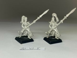 Warhammer Aos - High Elves - Maiden Guard Handmaidens Metal X 2