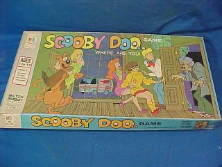 1973 Scooby Doo - Where Are You? Board Game By Milton Bradley