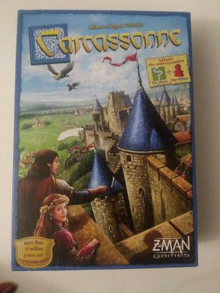 Carcassonne - By Klaus Jurgen Wrede - Board Game - Opened Box