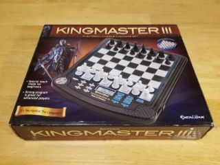 Excalibur King Master Iii Electronic Chess Game W/box