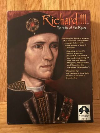 Richard Iii: The Wars Of The Roses By Columbia Games