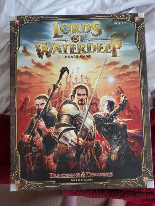 Wizards Of The Coast 5513165 Lords Of Waterdeep Dungeons And Dragons Board Game