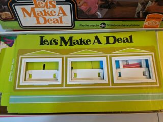 Lets Make A Deal Board Game 1974 IDEAL GAME 3